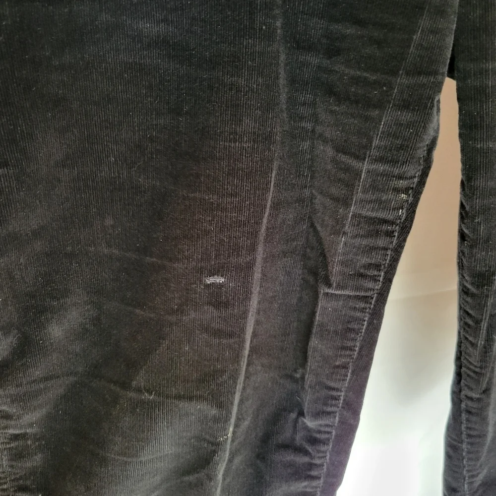 Joe Fresh Women's Black Corduroy Pants Size 10 - Picture 4 of 7